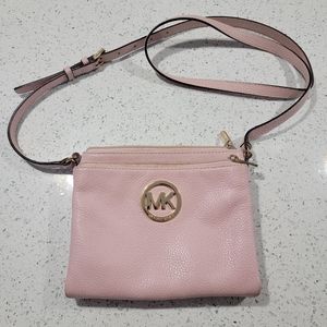 Michael Kors leather cross-body bag